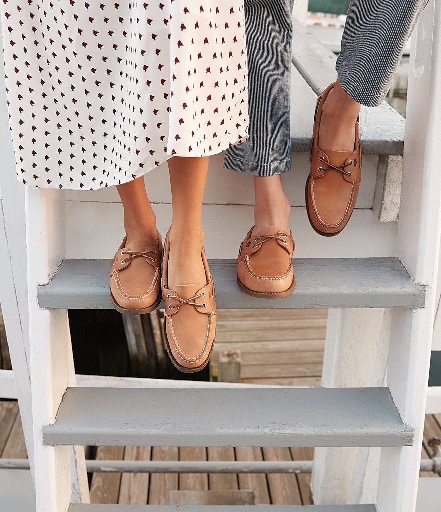 Sperry Men's Top-Sider Authentic Original 2-Eye Leather Boat Shoes