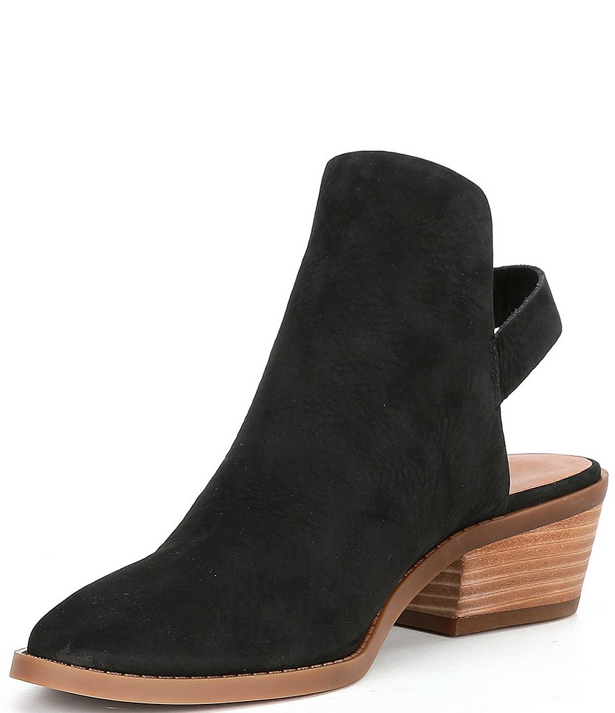 Lucky Brand Farryn Nubuck Slingback Low Heel Shooties