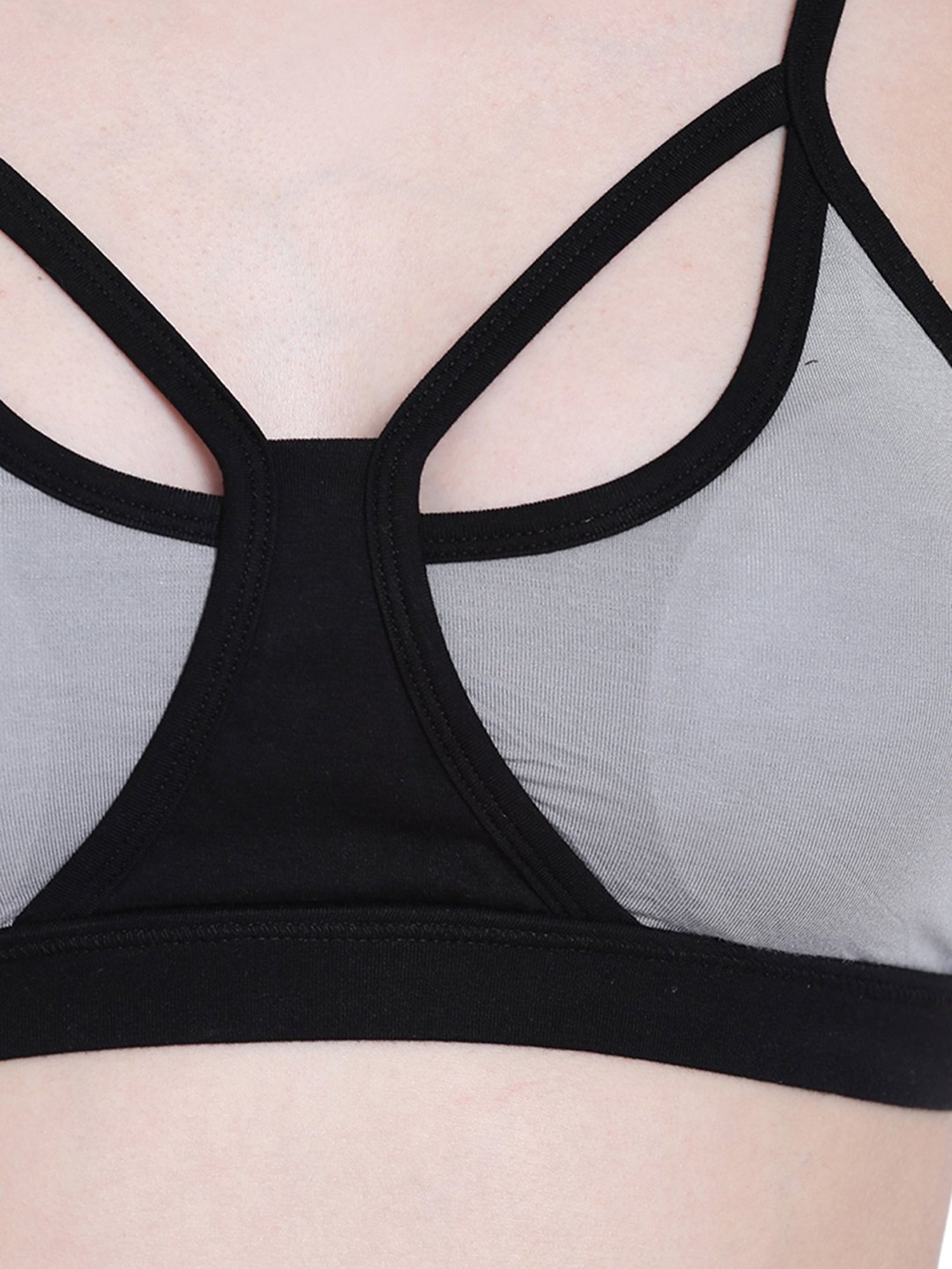 La Intimo Grey Mermaid Bra & Bikini Panty