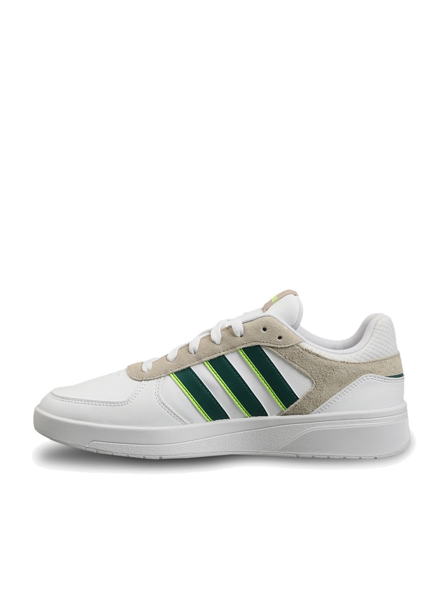 Adidas Men's COURTBEAT White Tennis Shoes