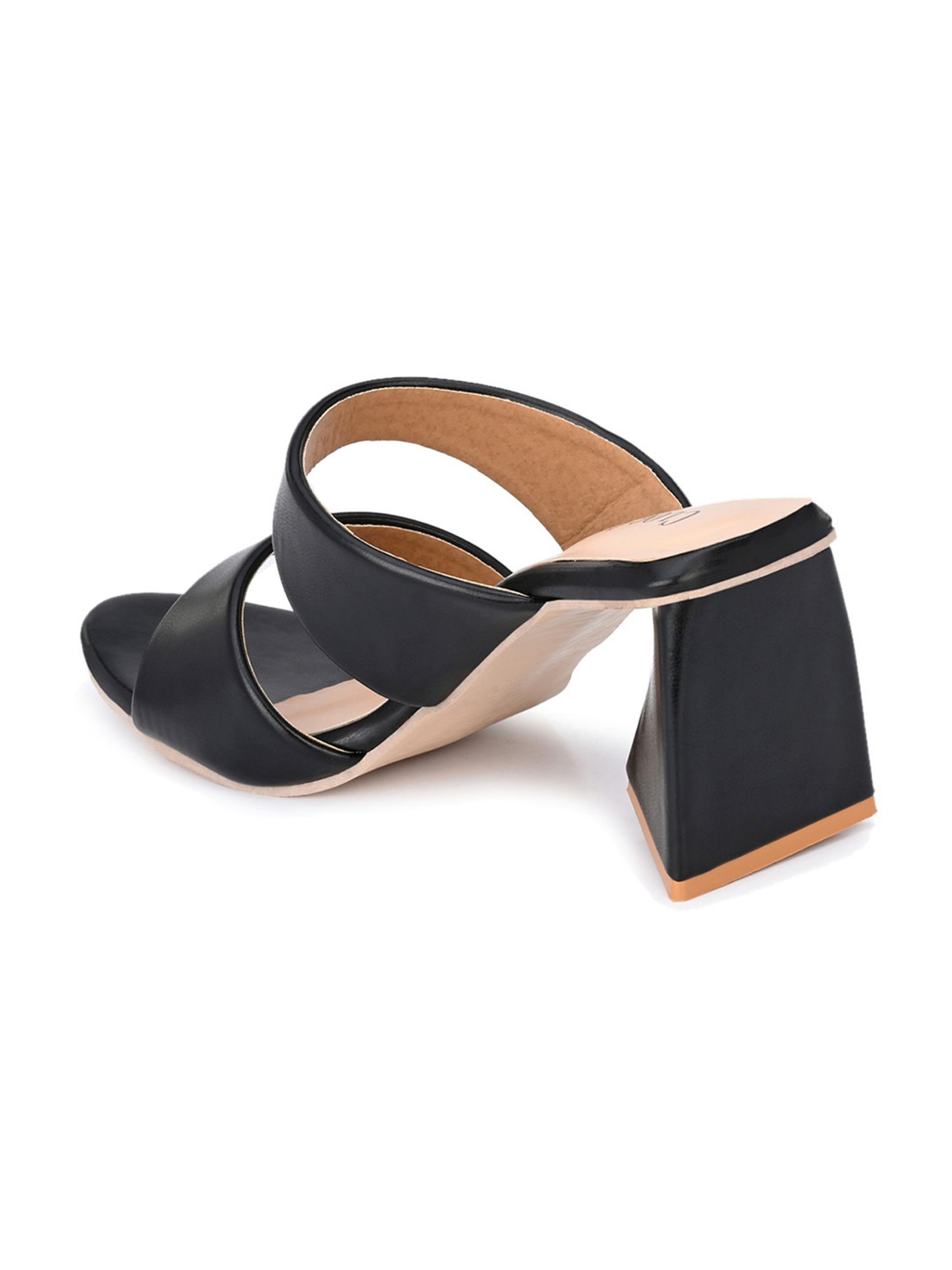 Clog London Women's Black Casual Sandals