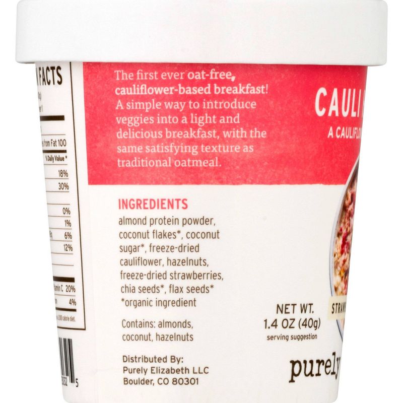 Purely Elizabeth Cereal Cup - Strawberry Hazelnut