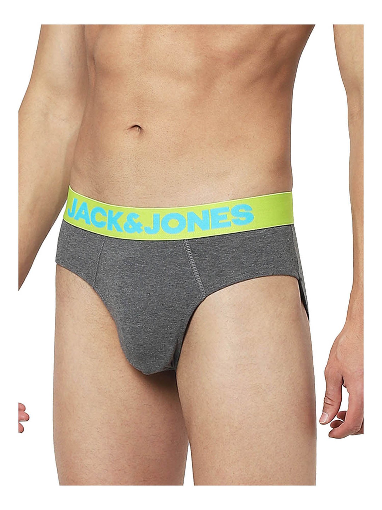 Levi's Grey Cotton Regular Fit Briefs