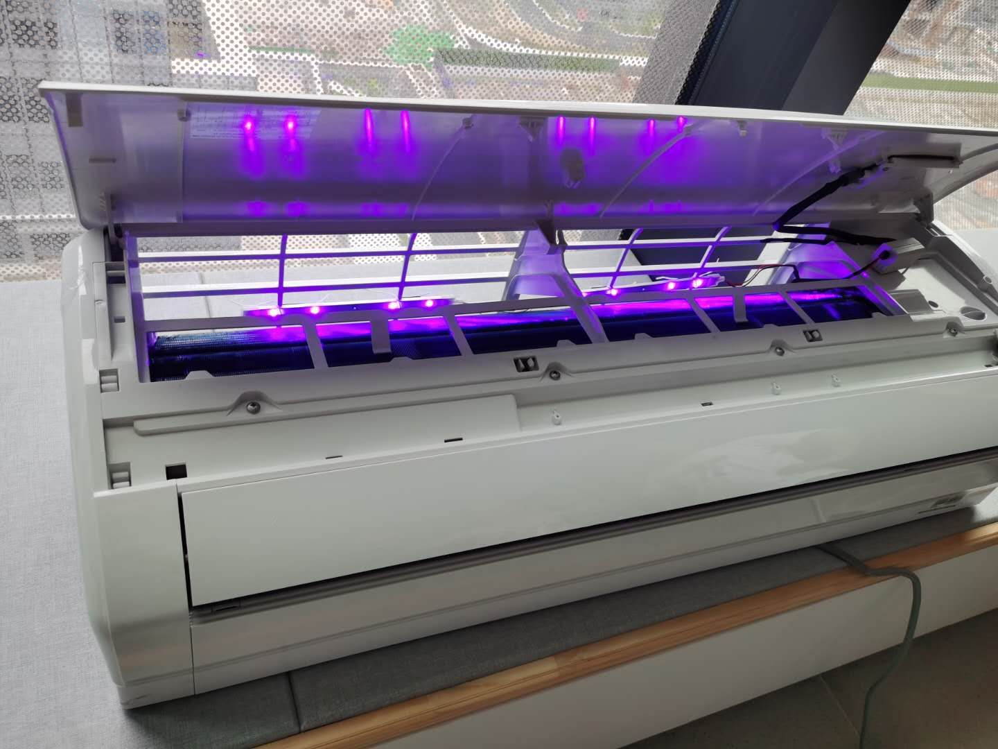 ATIMELY UVA+UVC LED for 3-hp Split Air Conditioner, Offices Air Disinfection Machine Air Purifier Disinfector Home Air sterilization filters for Bedroom and Restroom