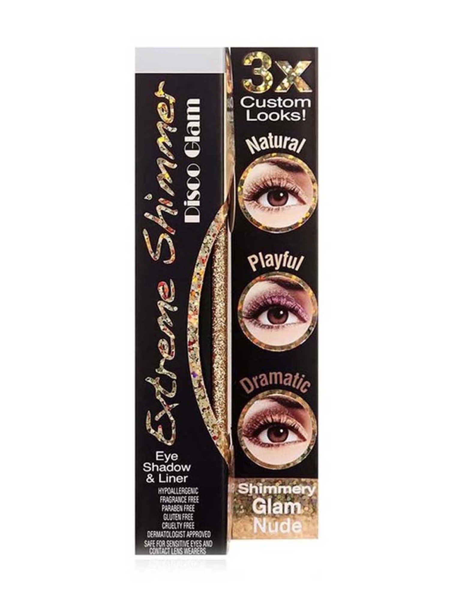Physicians Formula Shimmer Strips Extreme Shimmer Shadow and Liner - Platinum Eyes - 3.4 gm