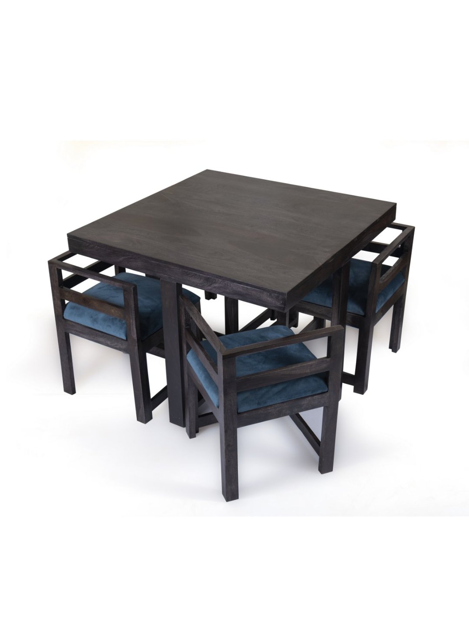 Nilkamal Olivia Brown Solid Wood - Rubberwood 6 Seater Dinning Table set