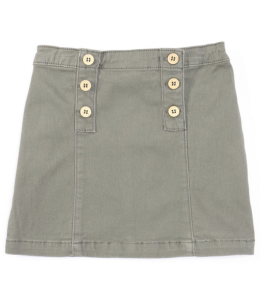 Edgehill Collection Little Girls 2T-6X Coordinating Lurex Stripe Woven Skirt