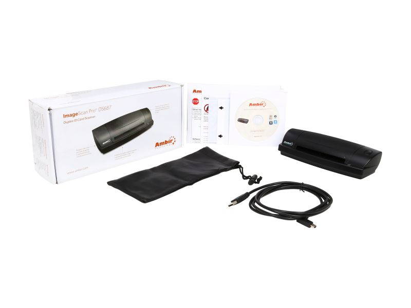 Ambir DS687-A3P Duplex ID Card Scanner