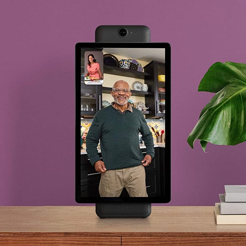 Portal Plus - Smart Video Calling 15.6&rdquo; Touch Screen Display with Alexa - Black