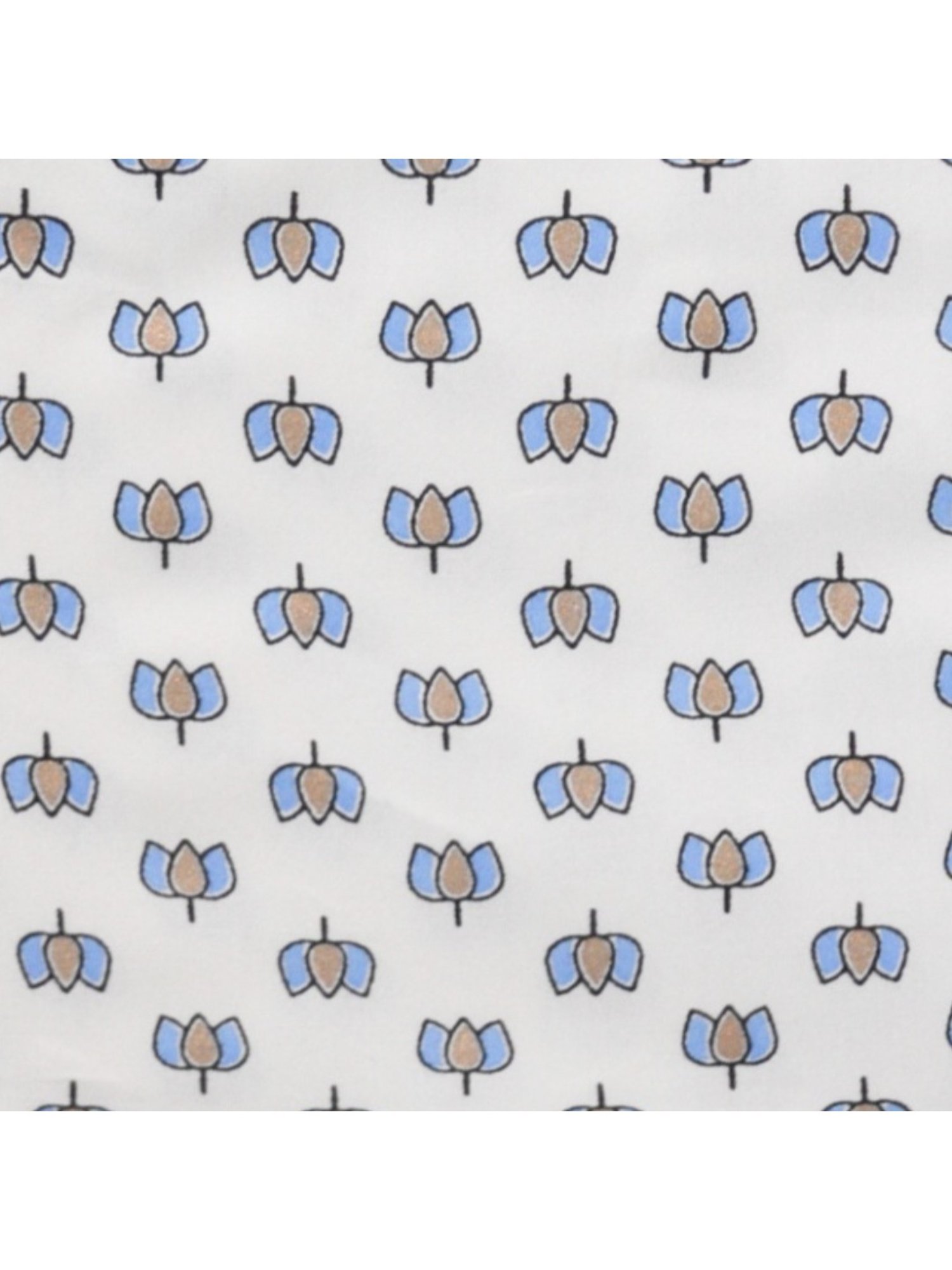 The Baby Atelier White Cotton Junior Pillow Cover without fillers