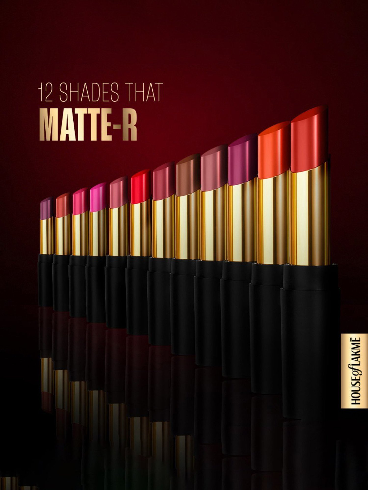 Lakme Absolute Beyond Matte Lipstick Red Rose - 3.4 gm