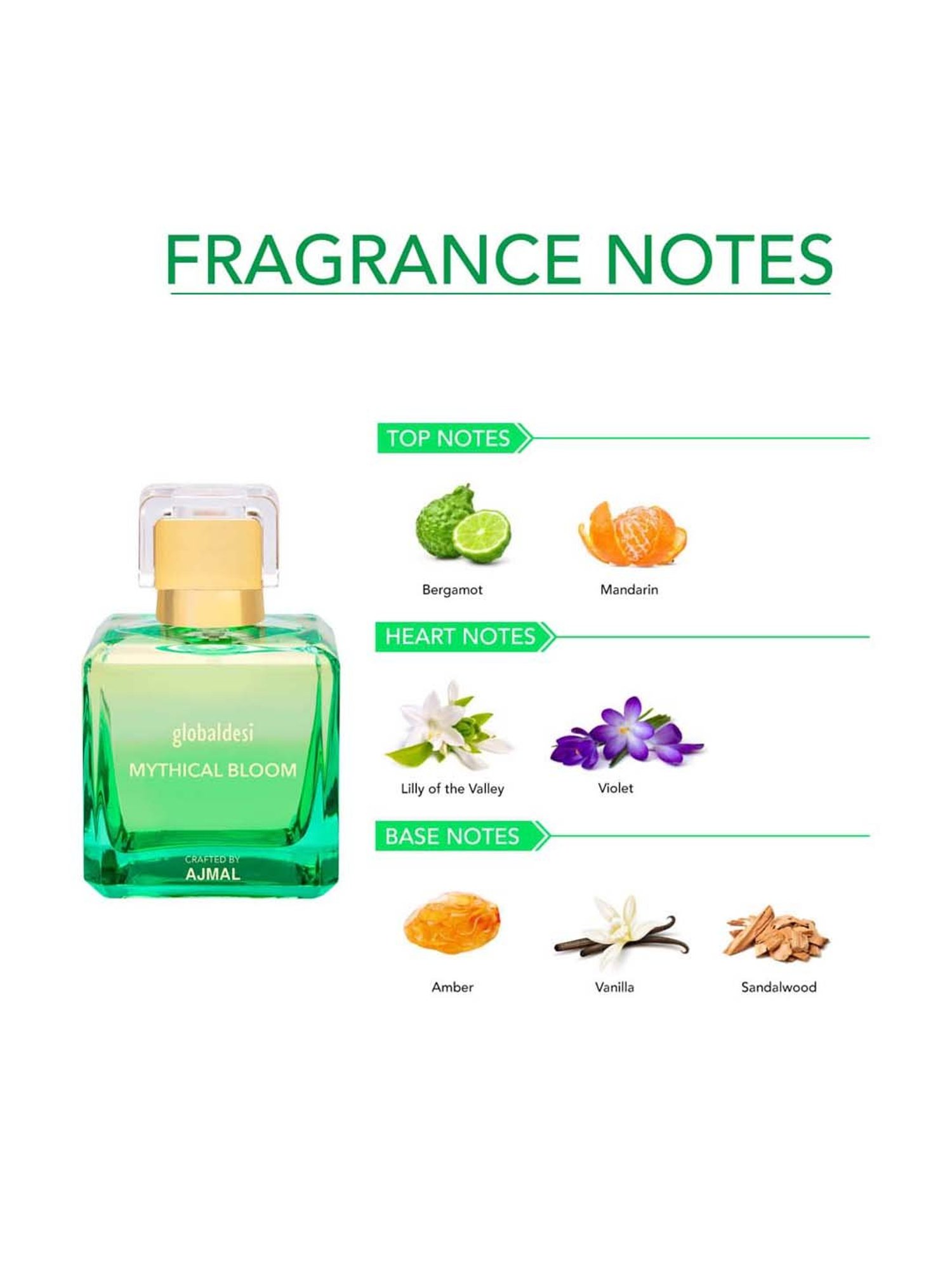 Ajmal Mythical Bloom Eau de Parfum for Women - 100 ml