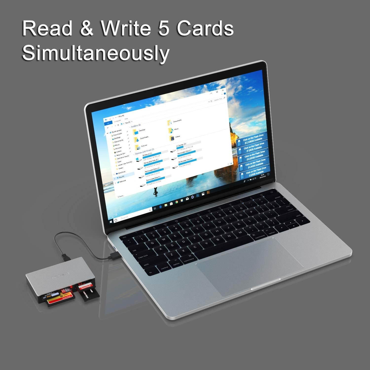 SDDR-B531-GN6NN MobileMate USB 3.0 microSD Card Reader - SDDR-B531-GN6NN Black