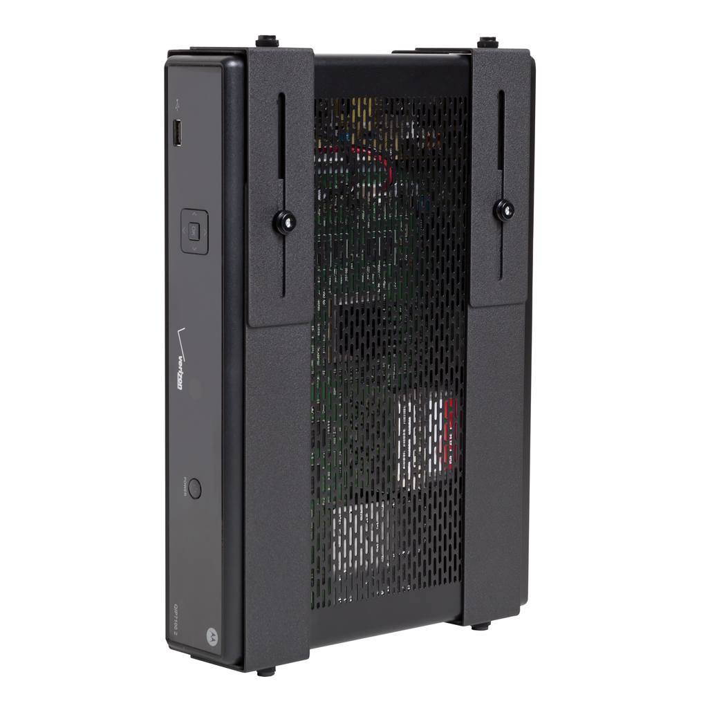 HIDEit Uni-MW Mount &mdash; Patented Adjustable Medium-Wide A/V Equipment Mount. Made in the USA