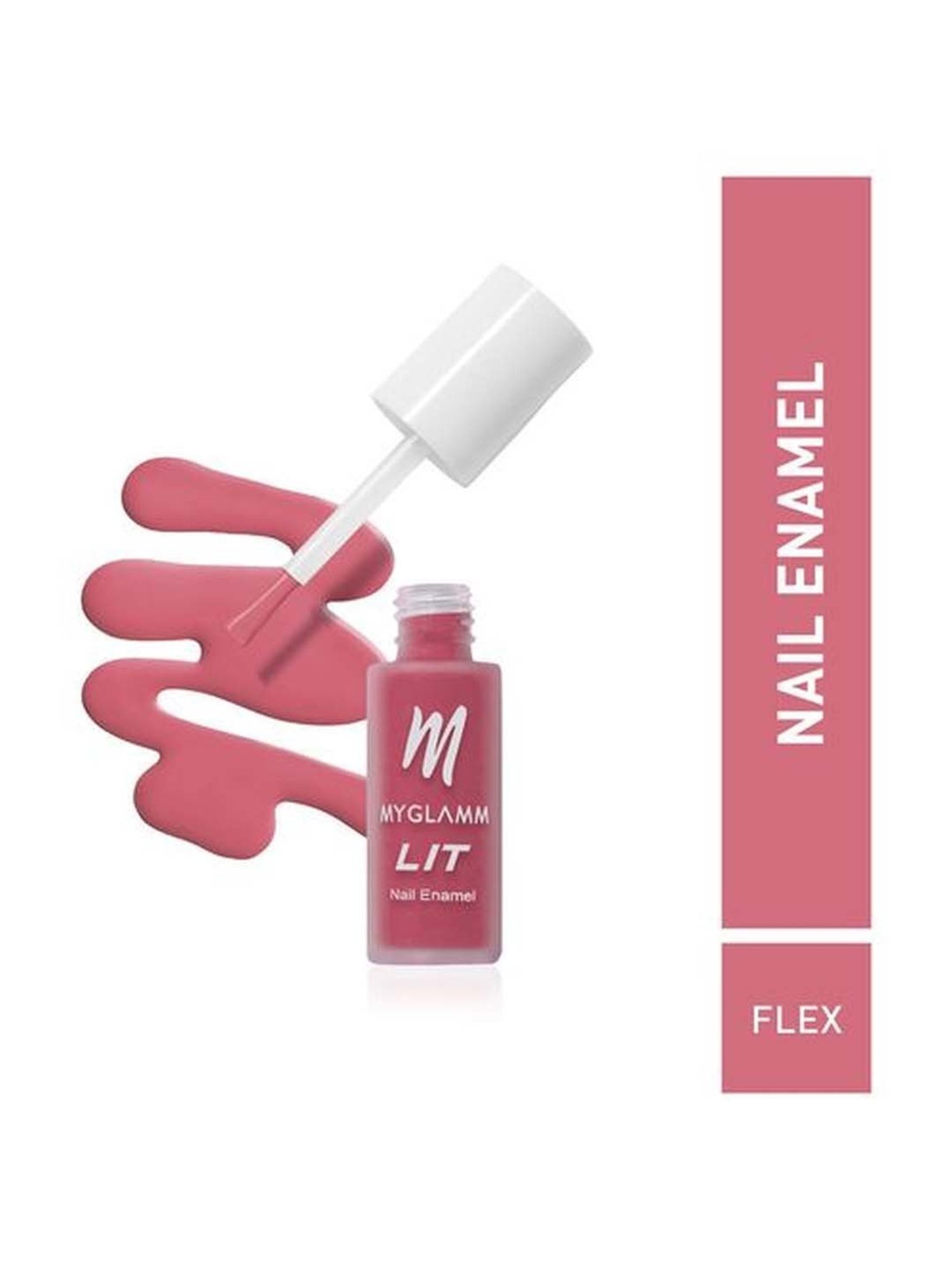 MyGlamm Lit Matte Nail Enamel Flex - 7 ml