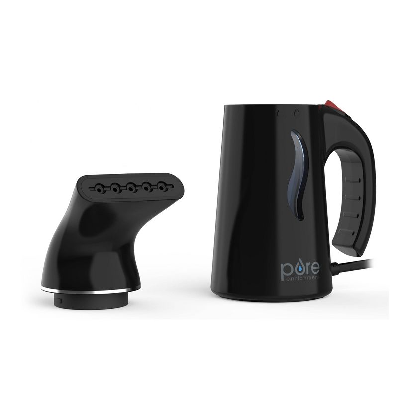 Pure Enrichment Puresteam Portable Fabric Steamer - Black