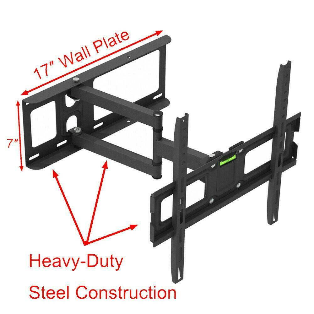 Full Motion Tilt Swivel TV Wall Mount 32 37 39 42 46 48 50 55 60" LED LCD Plasma