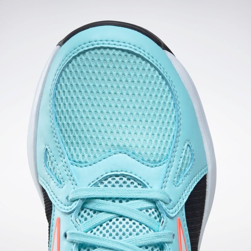 Reebok Advanced Trainette Women's Shoes  Performance Sneakers 7.5 Digital Glow / Black / Orange Flare