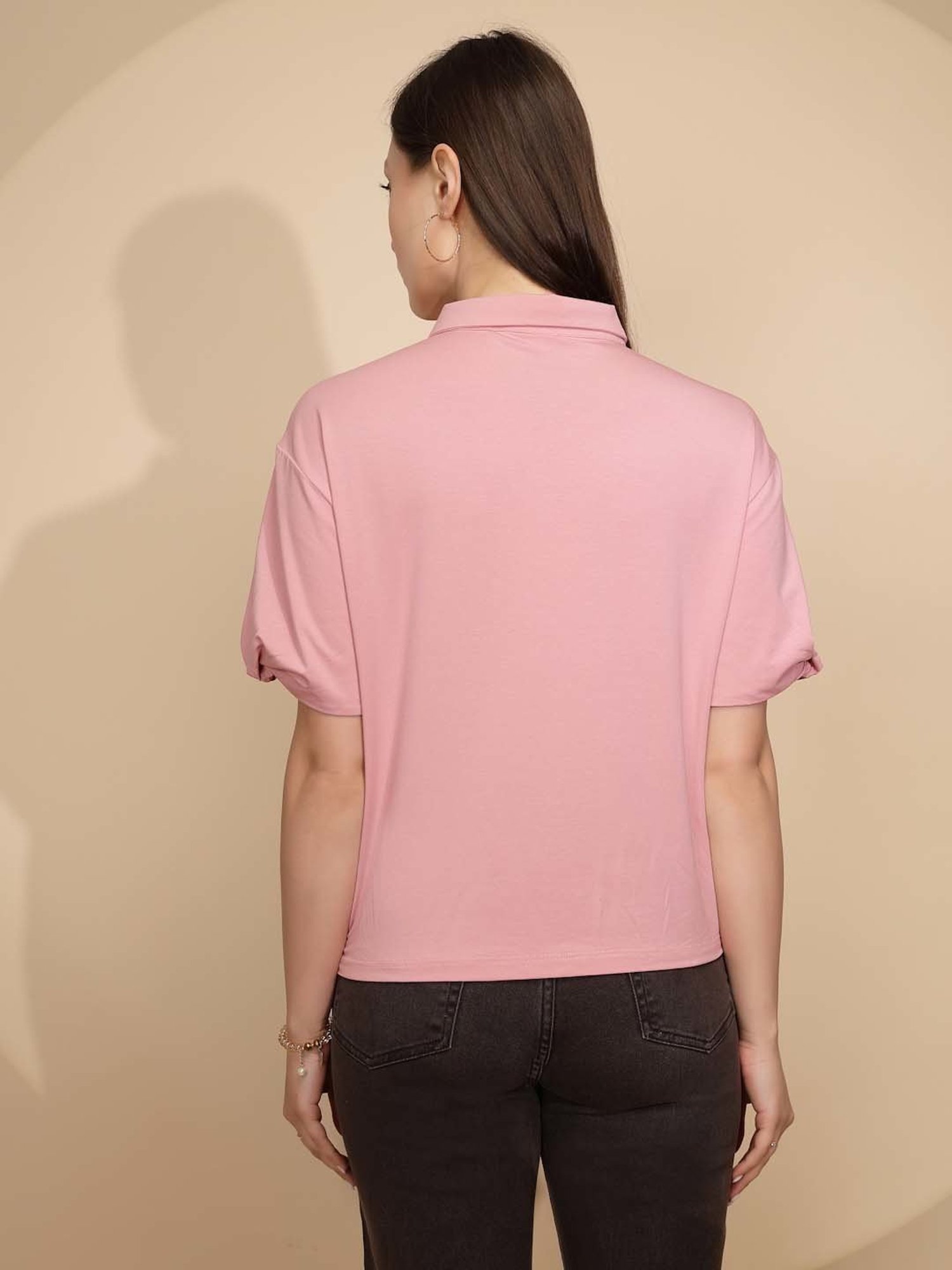 Global Republic Pink Graphic Print T-Shirt