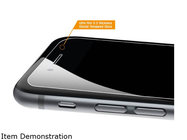 rooCASE Clear Tempered Glass Screen Protector for Apple iPhone 7 (3-Pack) RC-IPH7-4.7-TG018-3PK