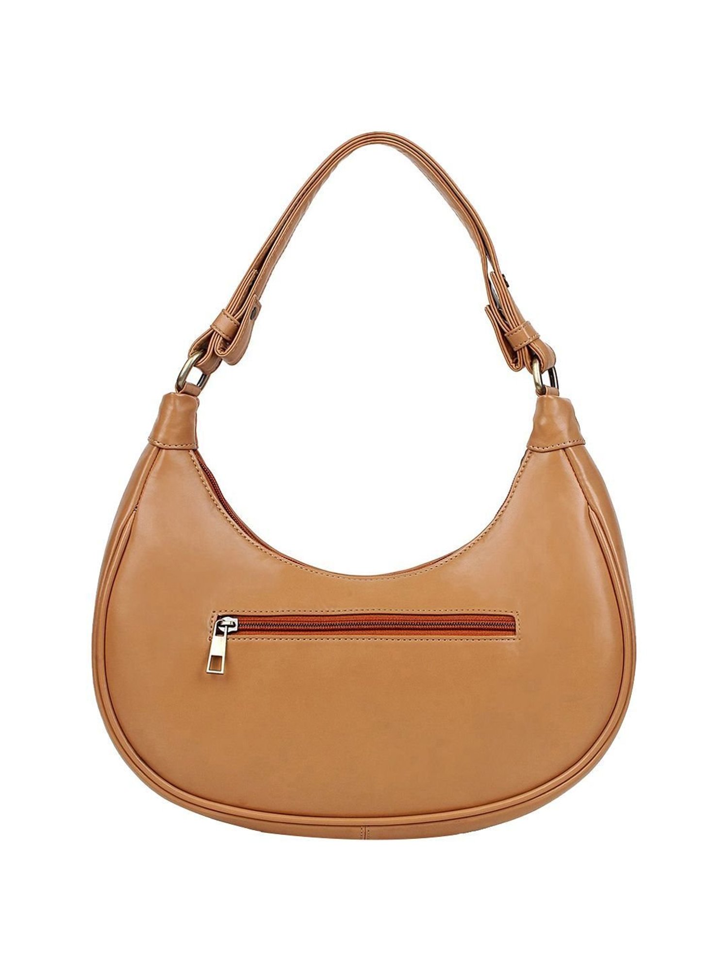 Spice Art Tan Textured Medium Hobo Handbag