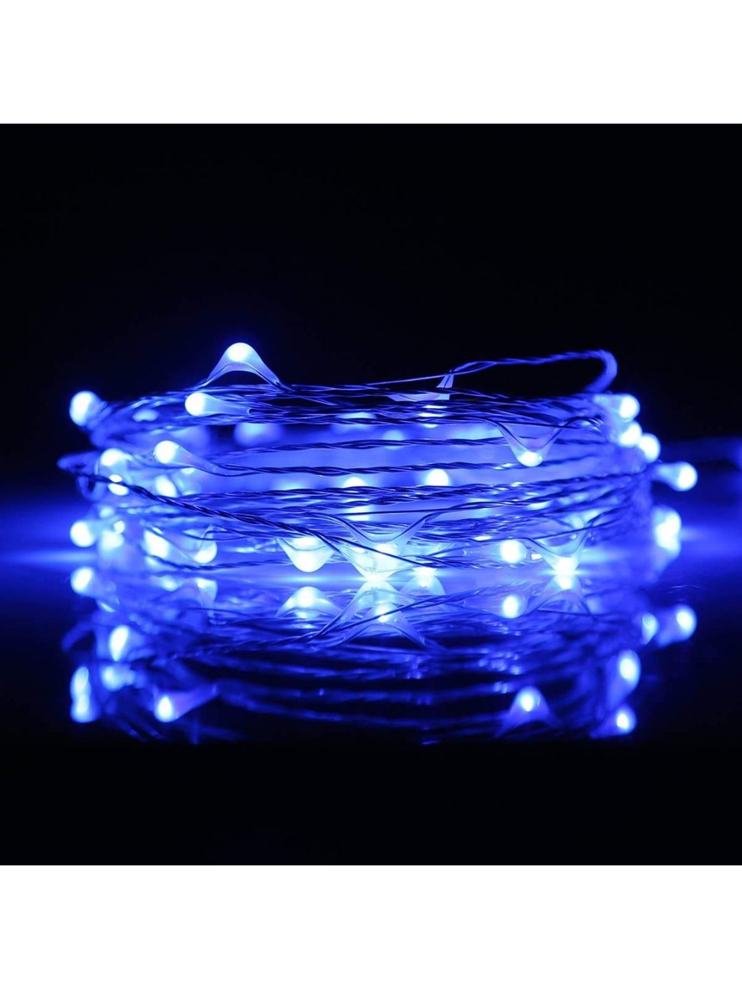 XERGY 10 Meter 100 LED's Fairy Decoration Stary String- 2 M USB Powered (Blue)