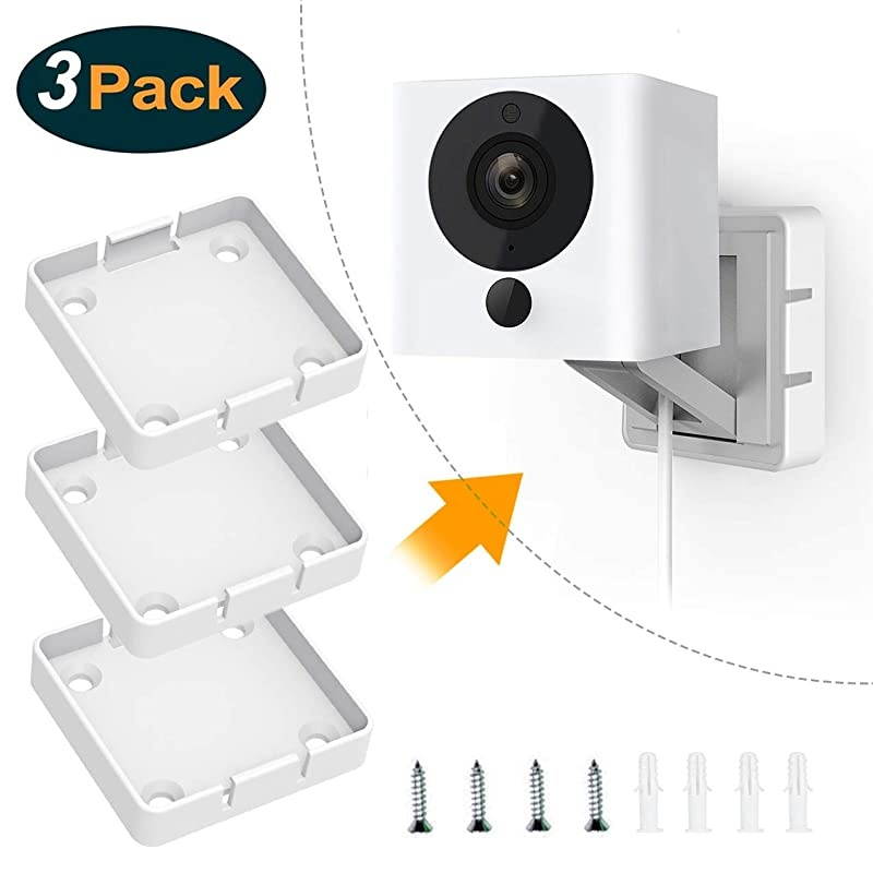 Wyze Cam V2 Mount 2 Pack by , Wall and Ceiling Holder Bracket for Wyze Camera Indoor Outdoor 1080p HD V2/C2, Complete Set of Mounting Accessories(NOT Including Cameras)