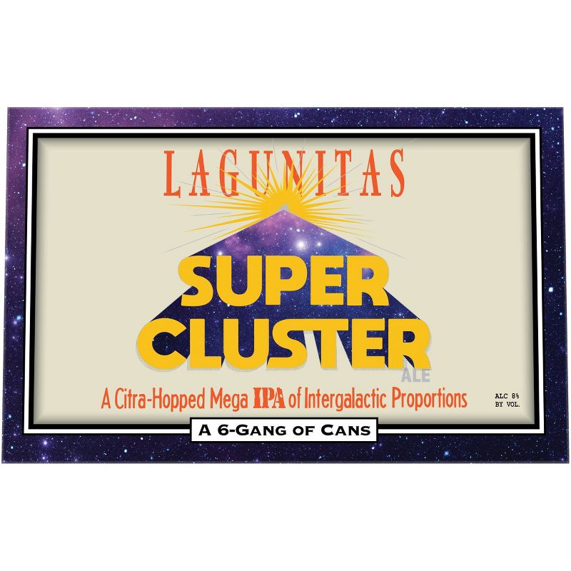 Lagunitas Super Cluster Imperial IPA Beer - 6pk/12 fl oz Cans
