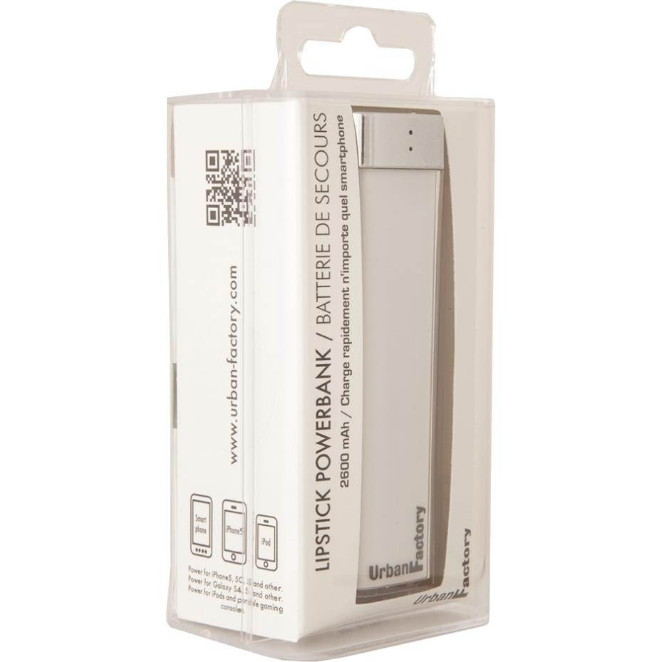 URBAN FACTORY BCA35UF GREY LIPSTICK BATTERY 3000MAH