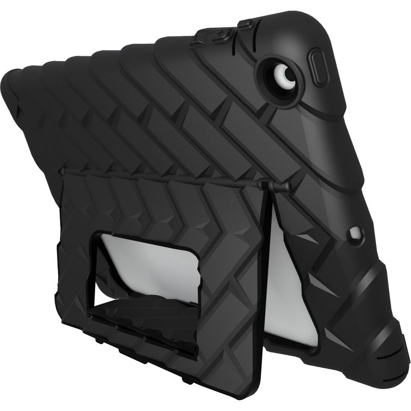 Gumdrop Hideaway Case for iPad Air - For Apple iPad Air Tablet - Black - Shock Absorbing - Silicone, Polycarbonate, Rubber