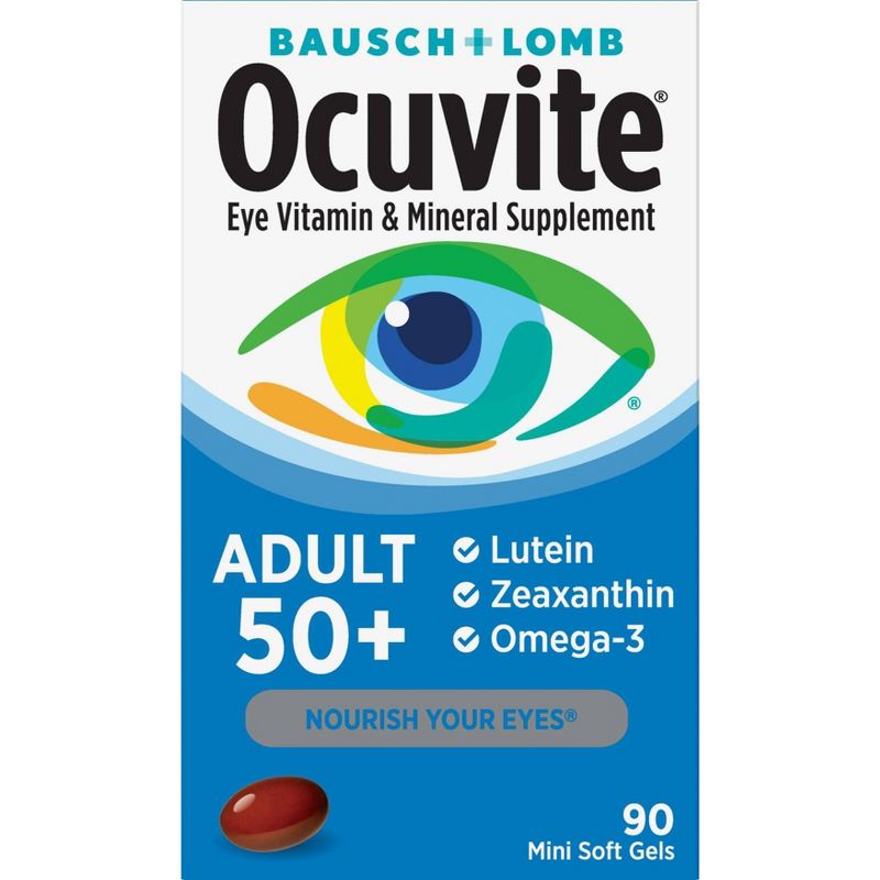Ocuvite Eye Vitamin and Mineral Dietary Supplement Softgels - 90ct