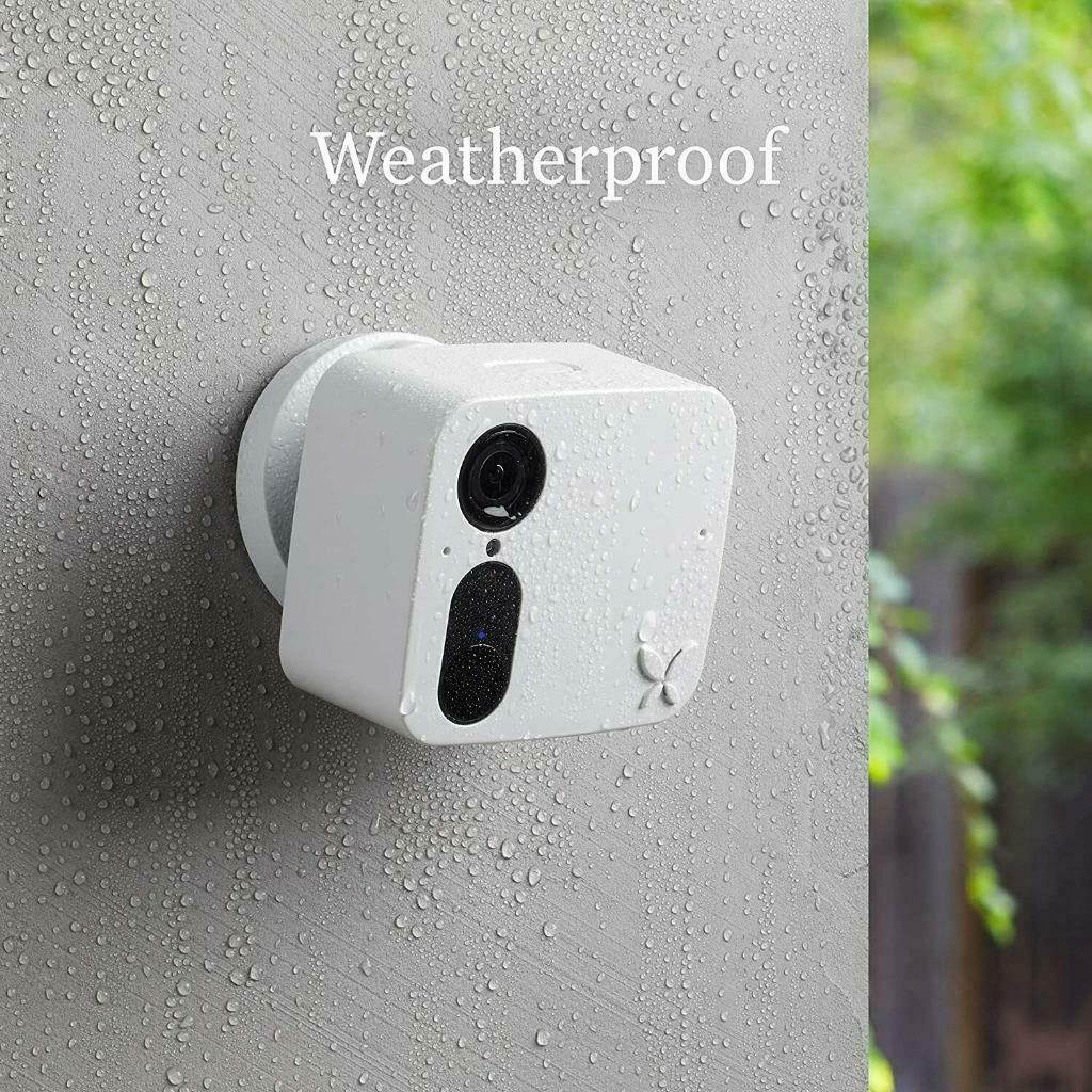 New OOMA BTFU2100 Smart Security Camera Indoor Outdoor Waterproof White 110-0166-104