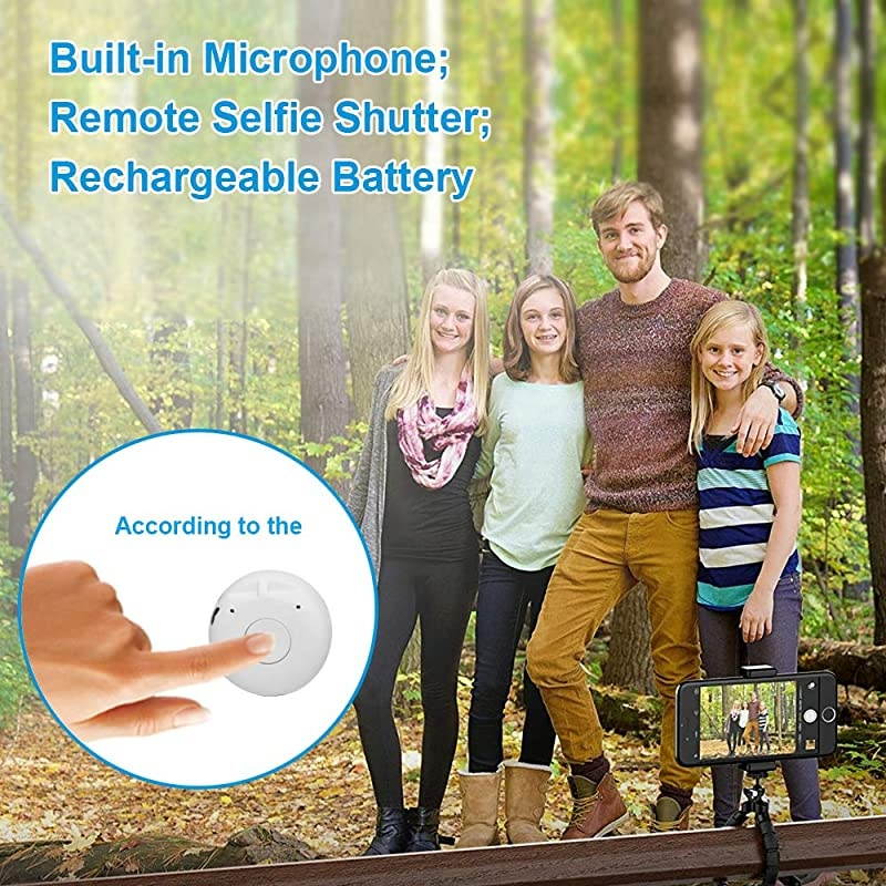 Small Bluetooth Speaker Mini Size but Great Sound QualityPhoto Selfie Button amp Answer Phone CallsBTS0011A White Tiger