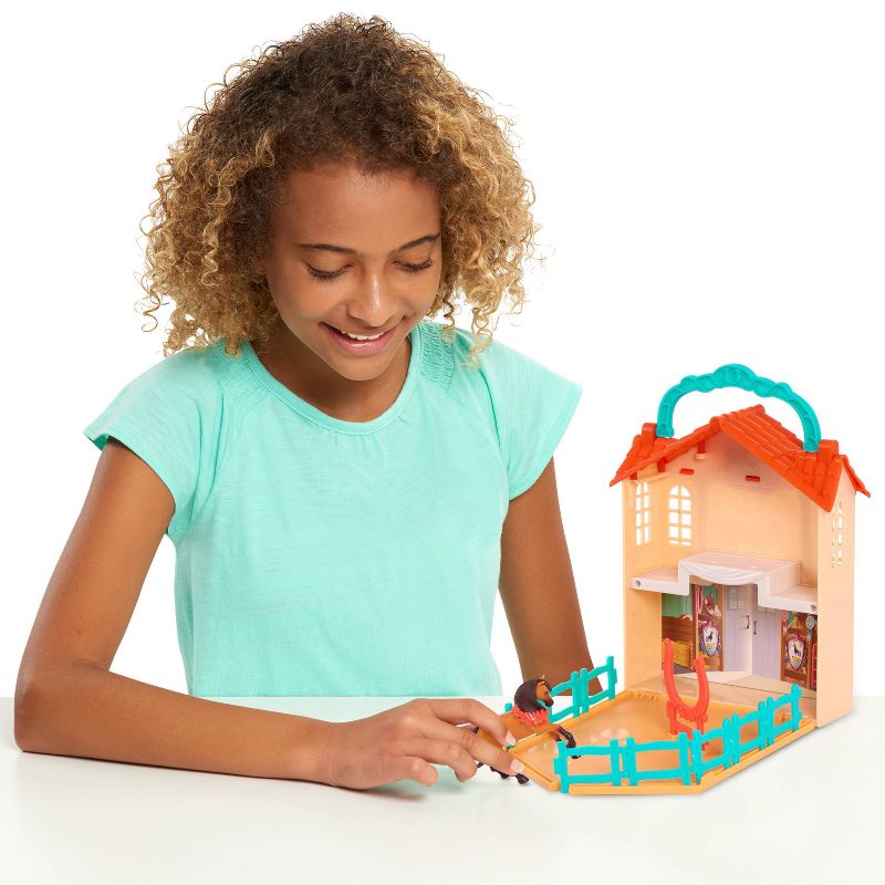 Spirit Riding Free Stow 'n Go Barn Playset