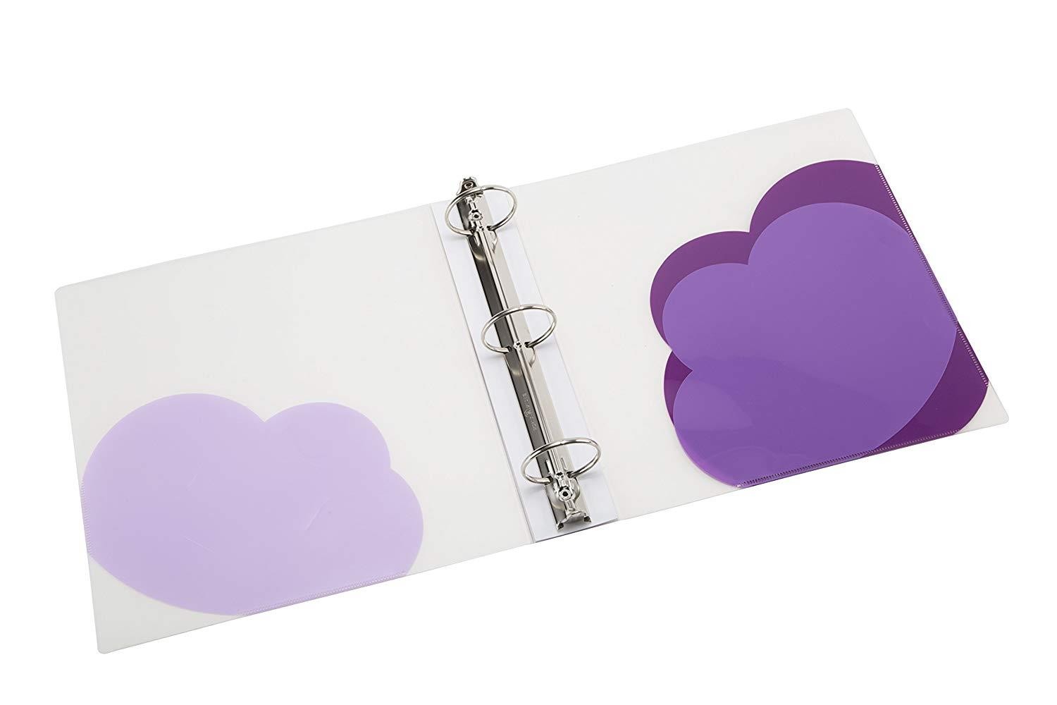 Filexec Products Cloud, Ring Binder, 1.5", Pack of 4 (50494-6458)