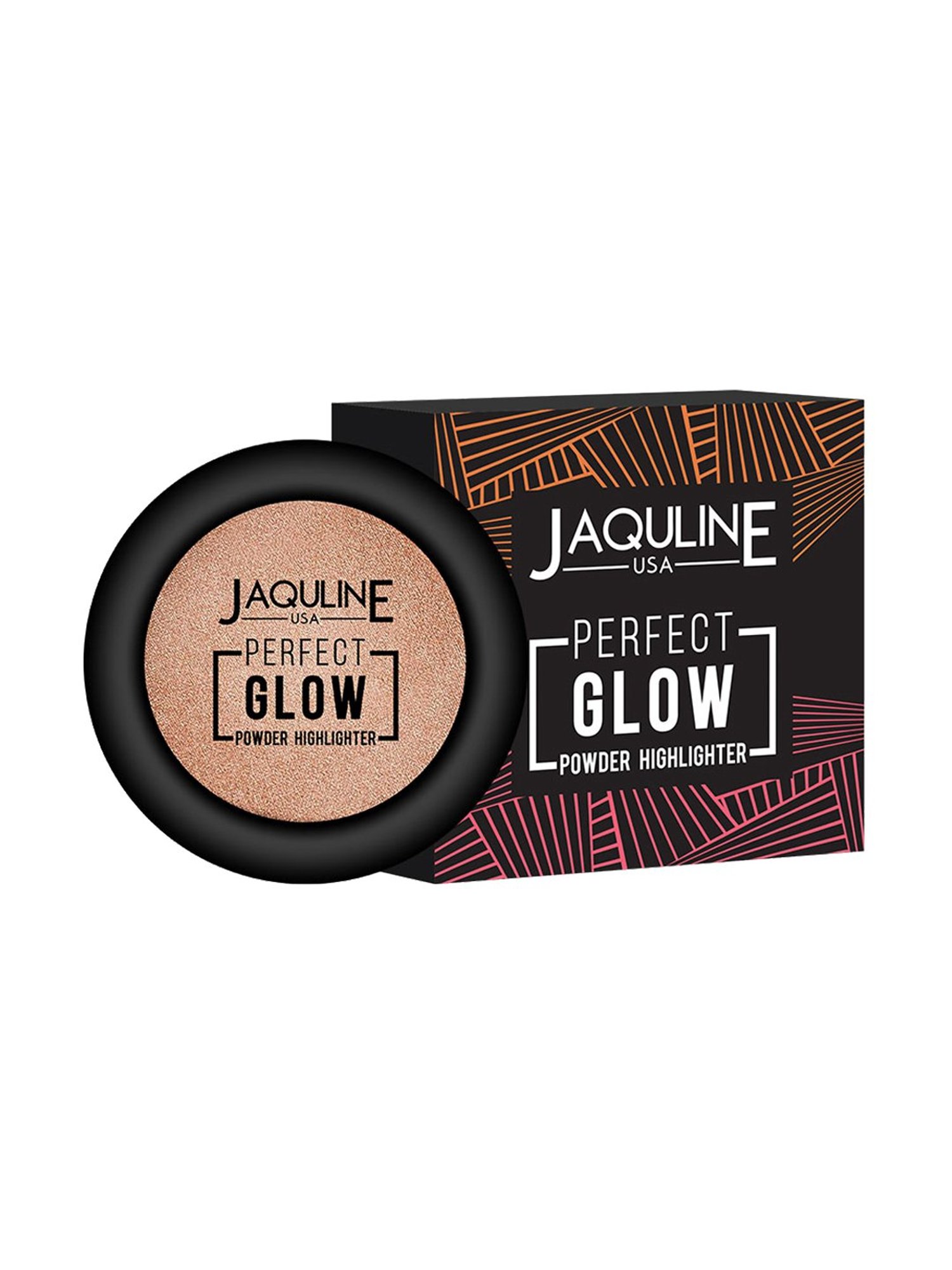 Jaquline USA Perfect Glow Powder Highlighter Golden Hour 03 - 5 gm