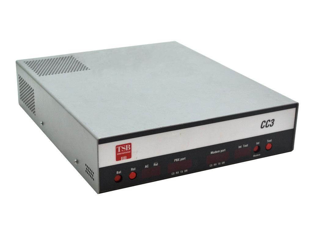 CC3-1MEG-2400NA Rev. A9 TSB International 117V 375MA 60HZ Network External Modem Networking Modems