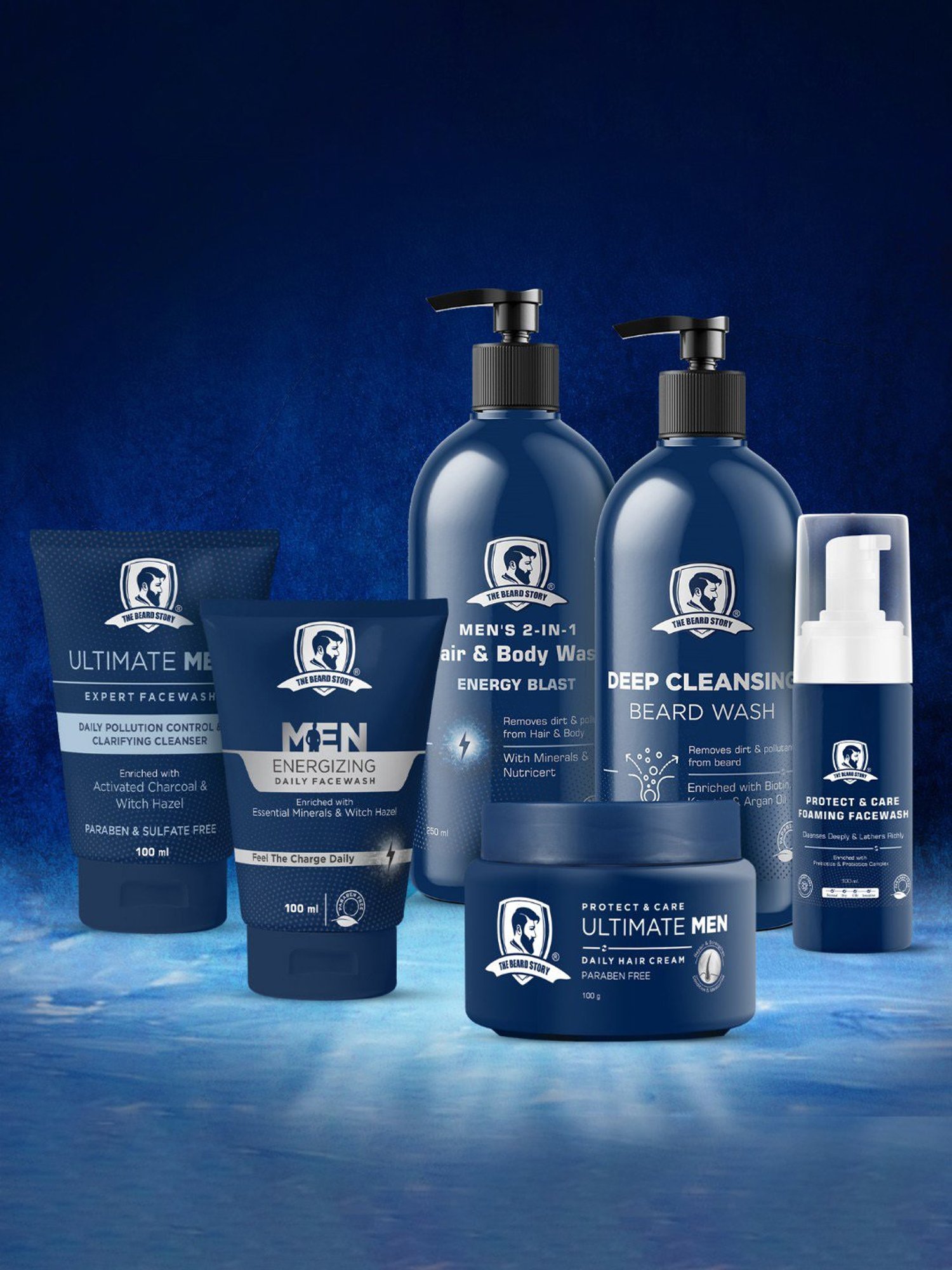 The Beard Story Energizing Daily Face Wash for Men - 100 ml