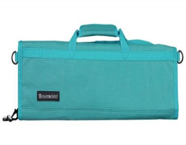 MESSERMAISTER 8-POCKET PADDED KNIFE ROLL - TEAL