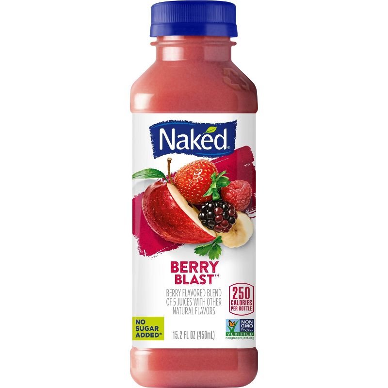Naked All Natural Berry Blast Smoothie - 15.2 fl oz Bottle