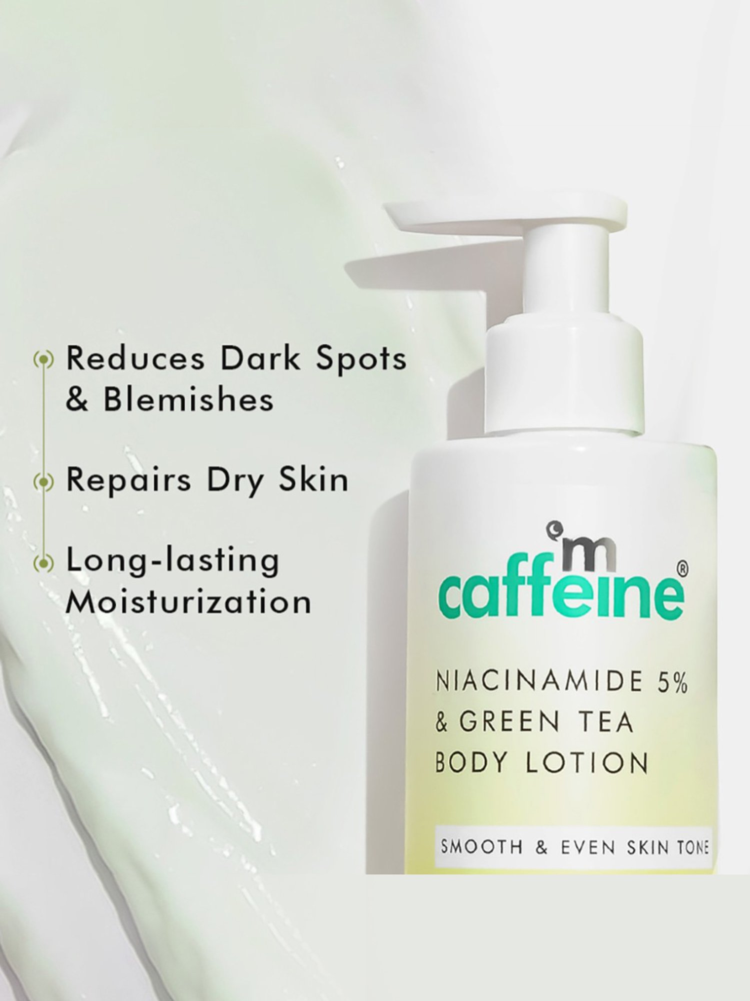 mCaffeine 5% Niacinamide & Green Tea Body Lotion - 200 ml
