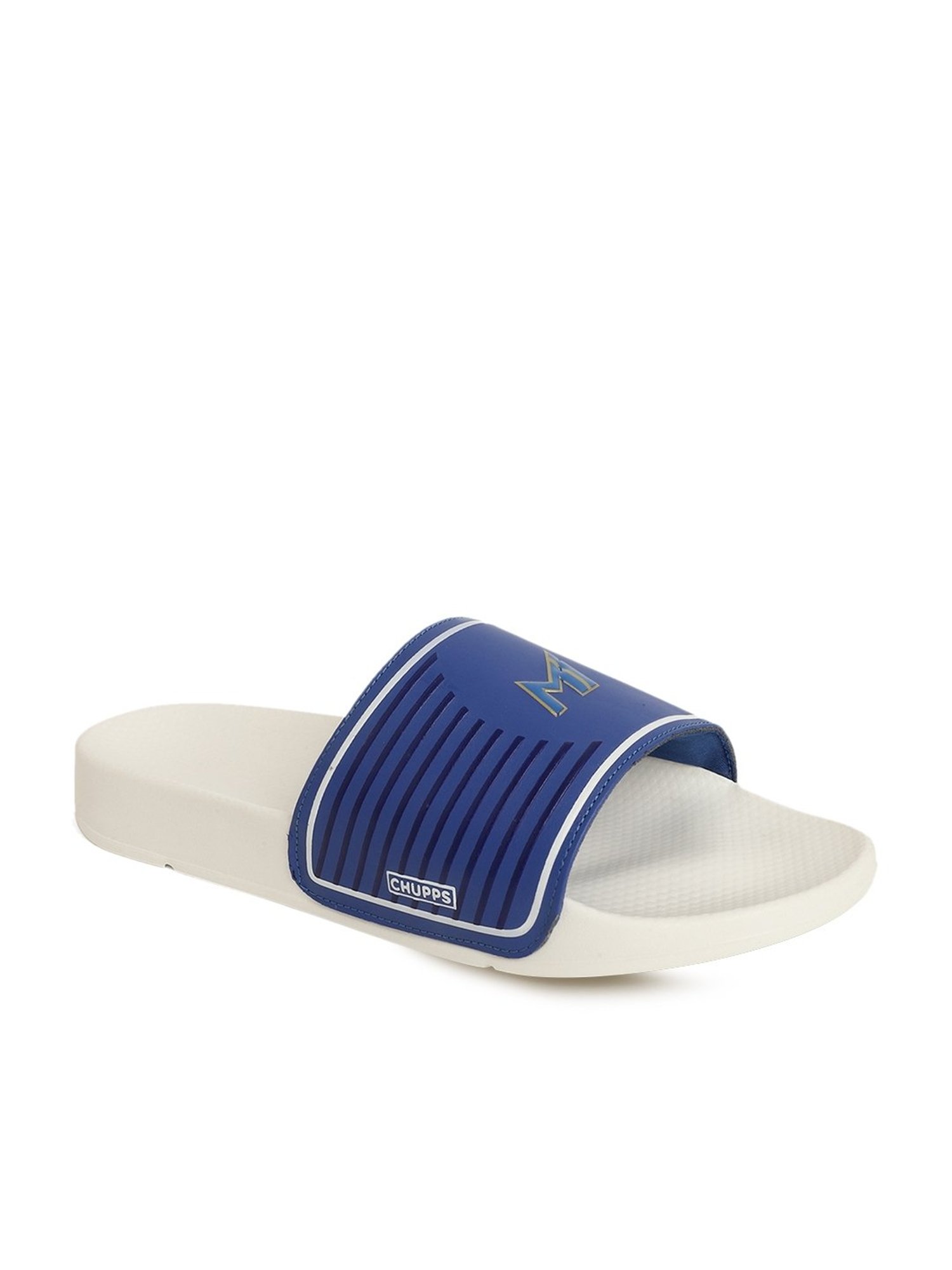 Chupps Women's MI Official Blue Slides