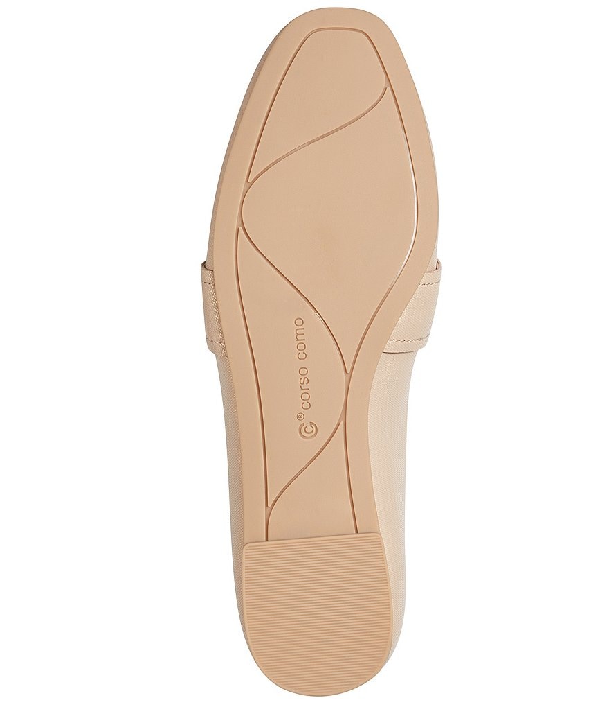 CC Corso Como Karri Leather Chain Link Detail Loafers