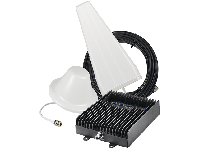 SureCall Fusion5s Yagi/Dome Signal-Booster Kit SC-POLYSH/O-72-YD-KIT