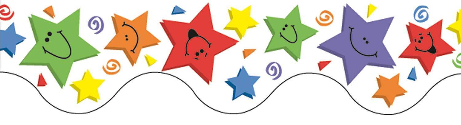 Eureka Stars Deco Bulletin Board Trim