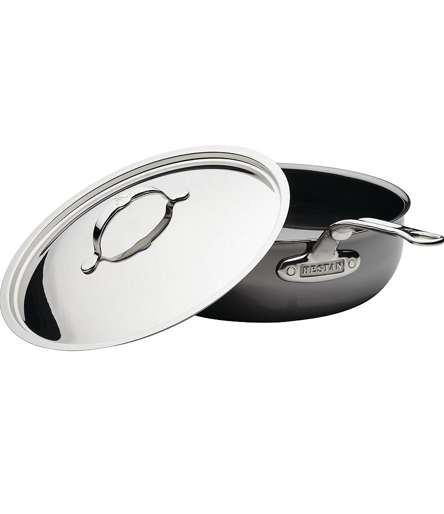 Hestan NanoBond Titanium Stainless Steel Essential Pan, 5 Quart