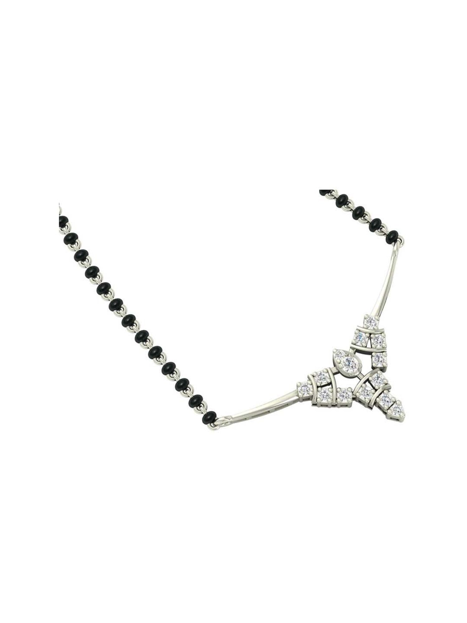 Clara 92.5 Sterling Silver Mangalsutra