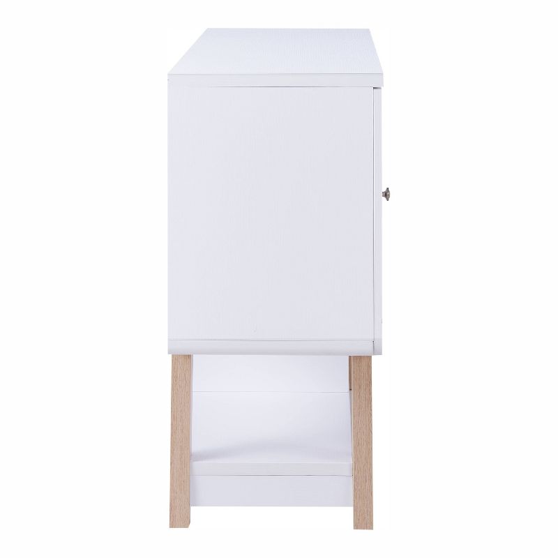 Sfax 4 Bottle Buffet Server White - miBasics