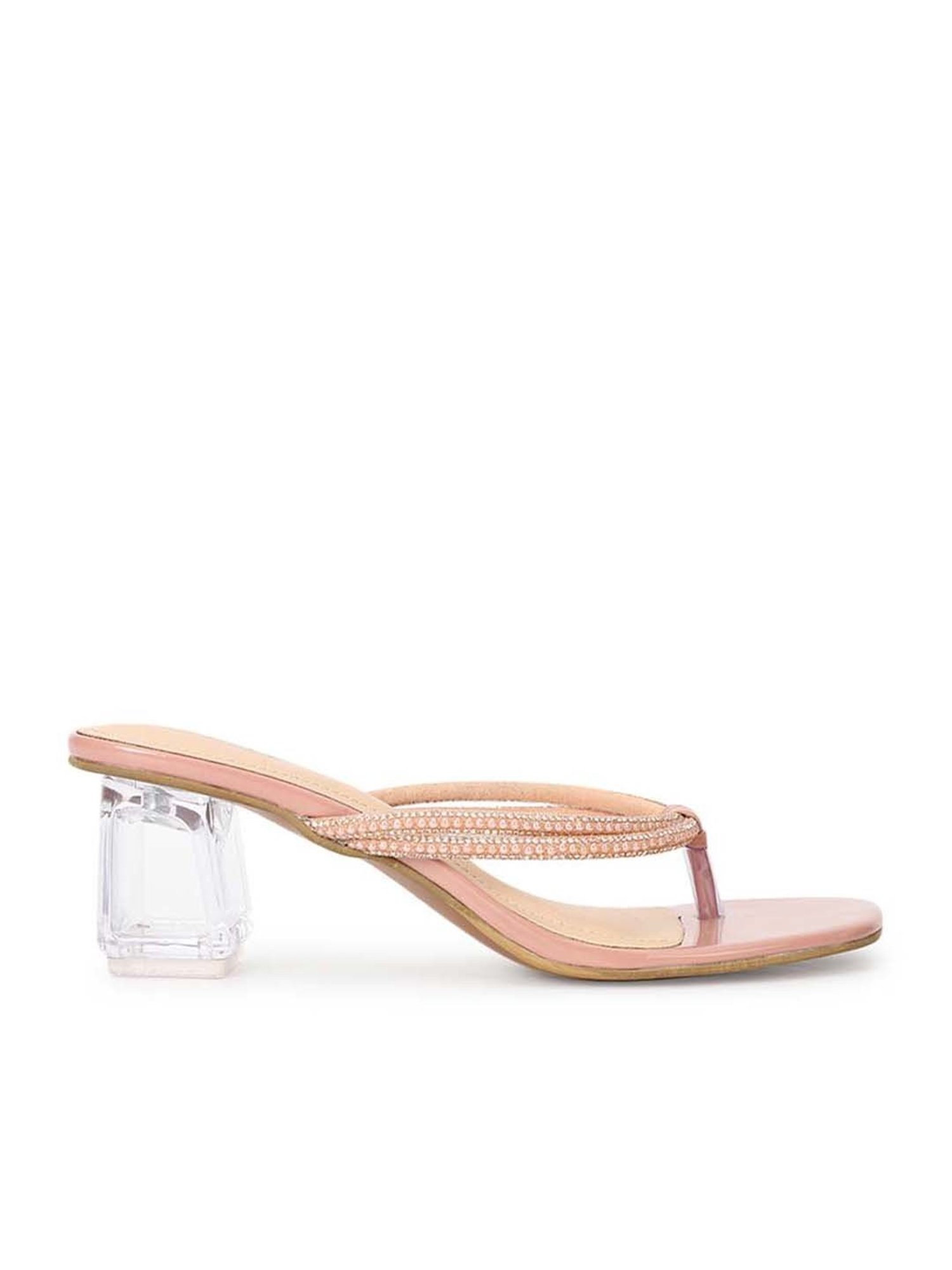 Truffle Collection Women's Nude Thong Sandals