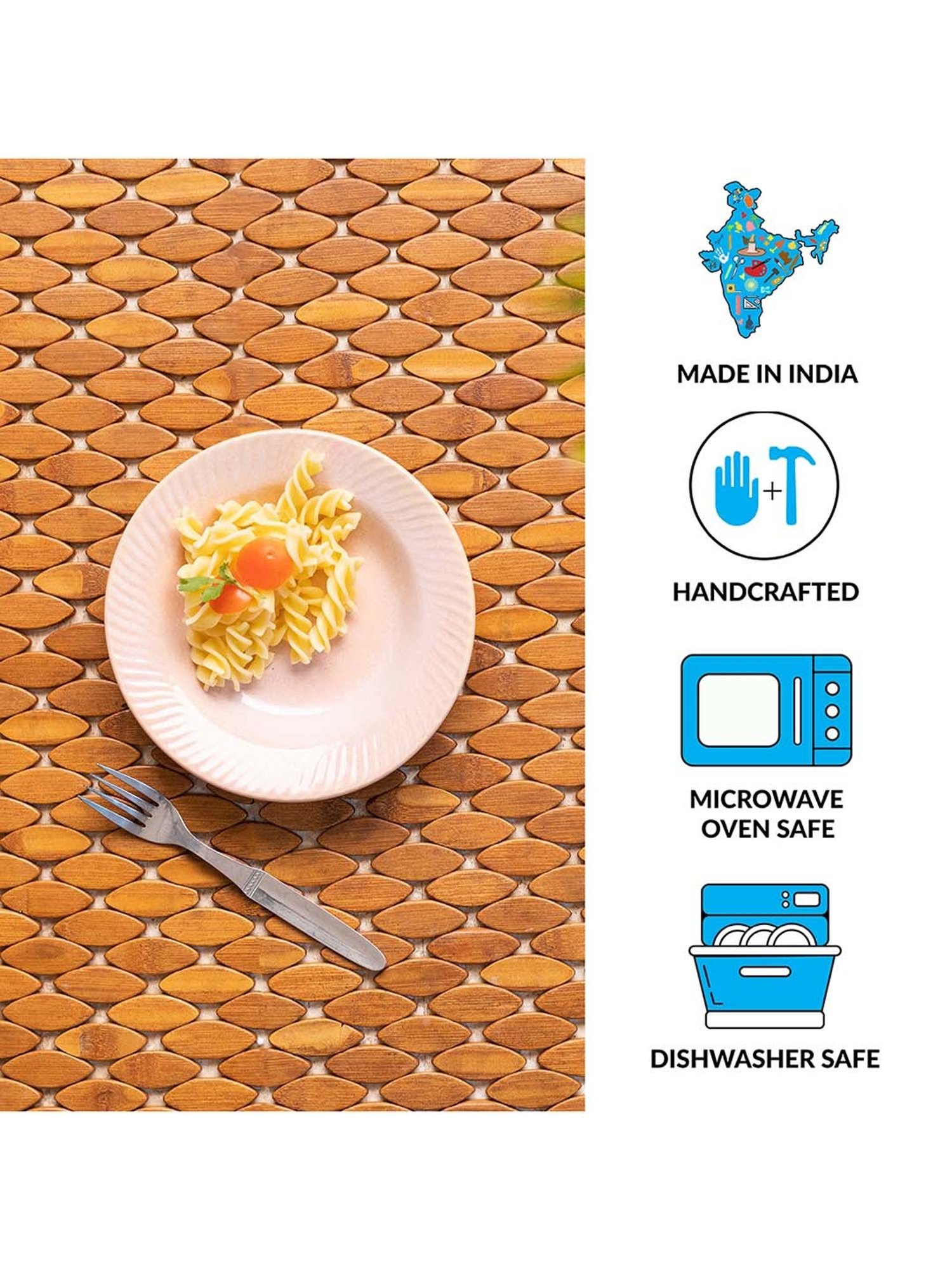 ExclusiveLane Reef Off-White Ceramic Side Plate